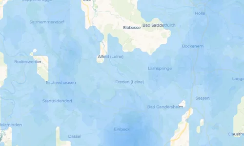 Regenradar Vorschaubild - Aktuelle Niederschläge in Meimerhausen und Umgebung