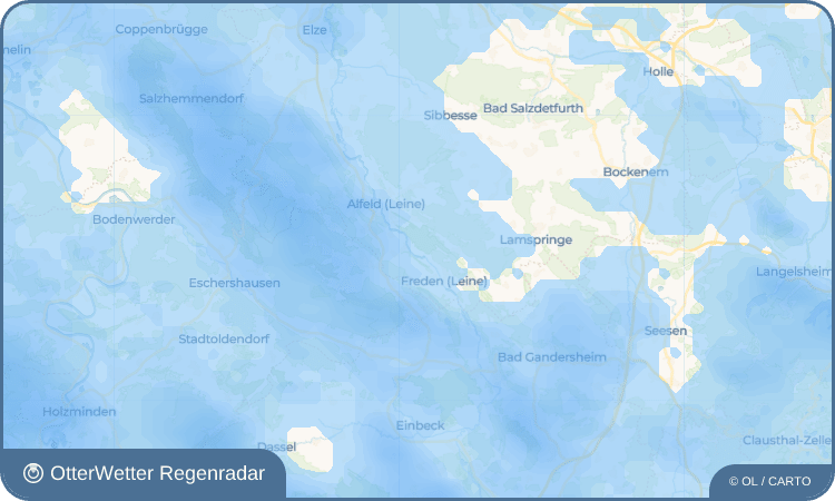 OtterWetter Regenradar-Widget Meimerhausen