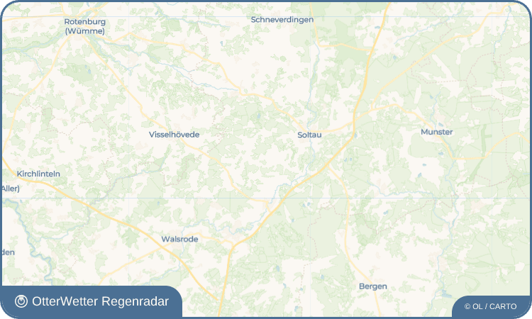 OtterWetter Regenradar-Widget Meinern