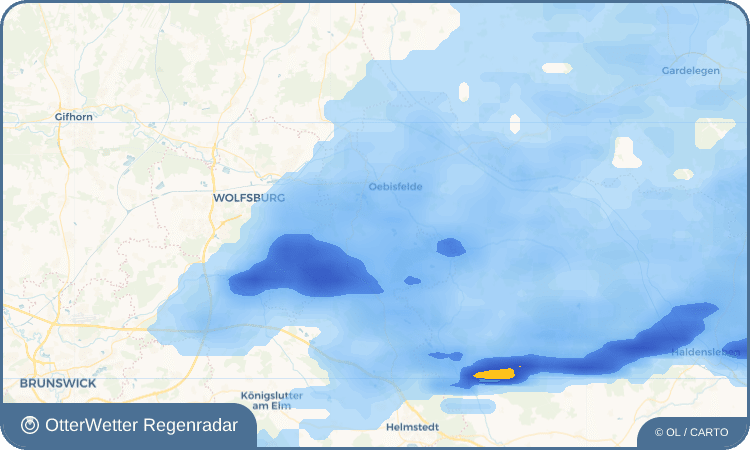 Widget-Vorschau für Meinkot Wetter-Widget-Vorschau mit Vorhersagedaten für Meinkot
