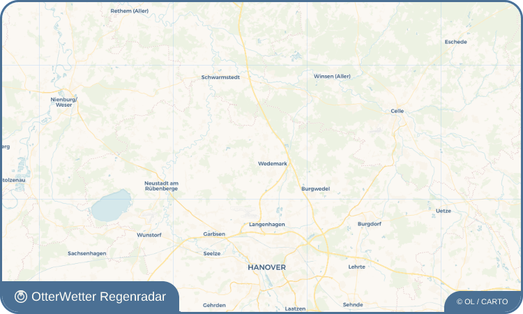 OtterWetter Regenradar-Widget Mellendorf