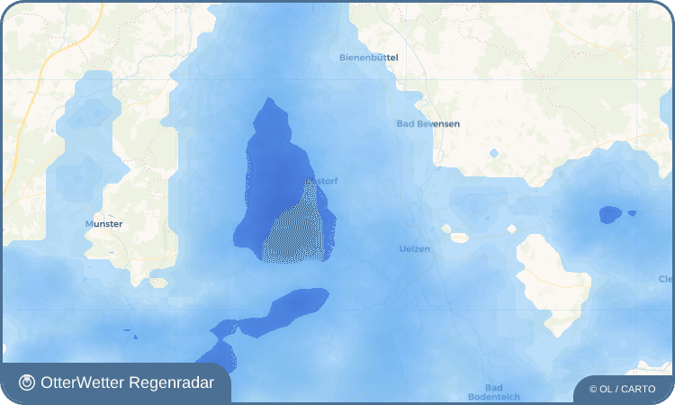 OtterWetter Regenradar-Widget Melzingen