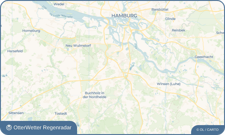 OtterWetter Regenradar-Widget Metzendorf