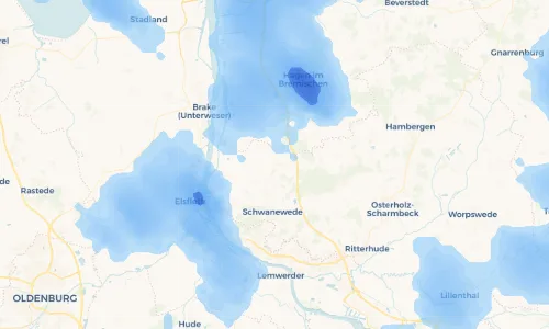 Regenradar Vorschaubild - Aktuelle Niederschläge in Meyenburg und Umgebung