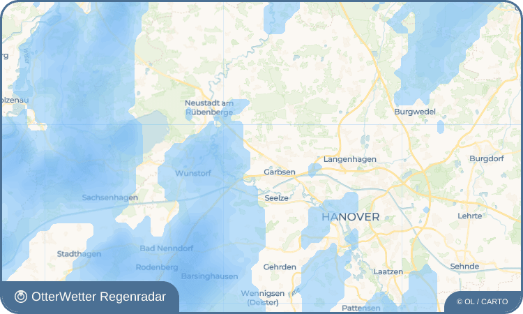 OtterWetter Regenradar-Widget Meyenfeld
