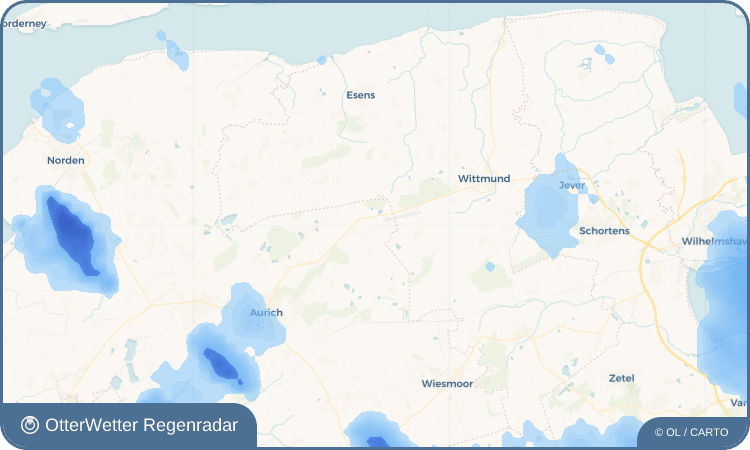 Wetter-Widget-Vorschau mit Vorhersagedaten für Middels-Osterloog
