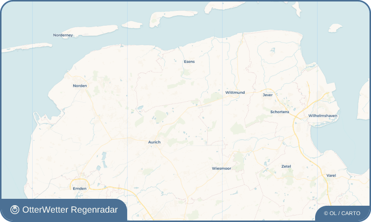 OtterWetter Regenradar-Widget Middels-Westerloog
