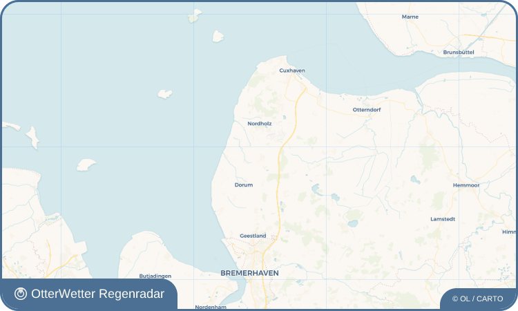 Widget-Vorschau für Midlum Wetter-Widget-Vorschau mit Vorhersagedaten für Midlum