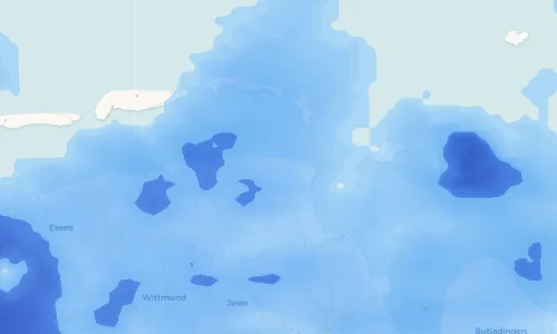 Regenradar Vorschaubild - Aktuelle Niederschläge in Minsen und Umgebung