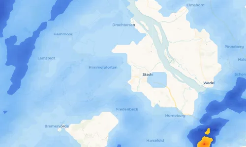 Regenradar Vorschaubild - Aktuelle Niederschläge in Mittelsdorf Siedlung und Umgebung