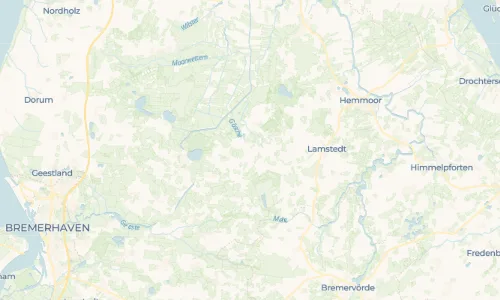Regenradar-Vorschau: aktuelle Niederschläge in Moorausmoor und Umgebung