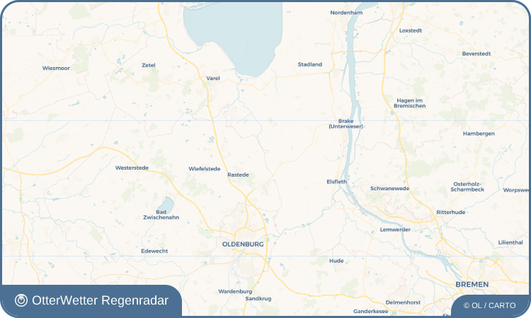OtterWetter Regenradar-Widget Moorseite