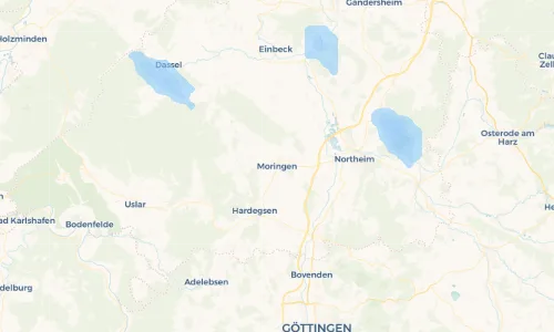 Regenradar Vorschaubild - Aktuelle Niederschläge in Moringen und Umgebung