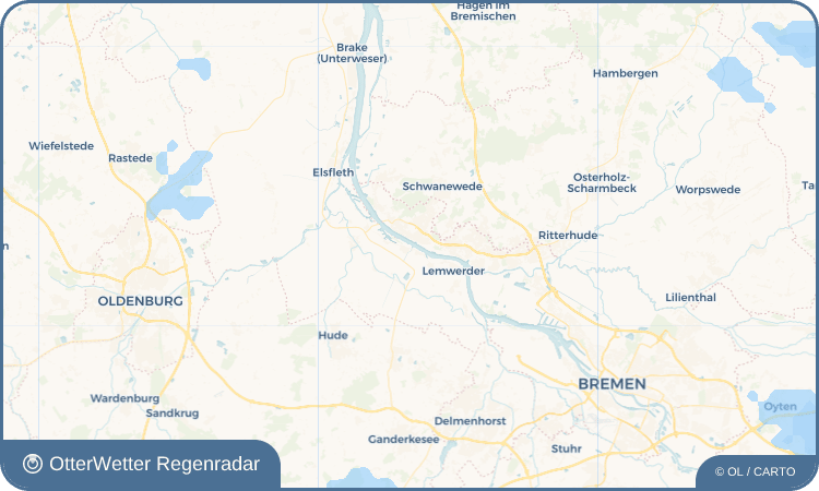 Wetter-Widget-Vorschau mit Vorhersagedaten für Motzen