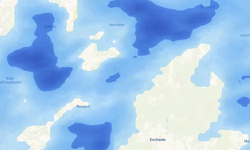 Regenradar Vorschaubild - Aktuelle Niederschläge in Müden (Örtze) und Umgebung