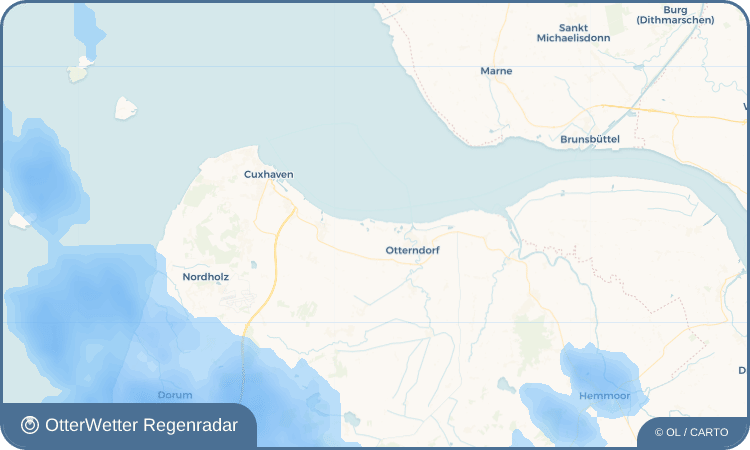 Wetter-Widget-Vorschau mit Vorhersagedaten für Müggendorf