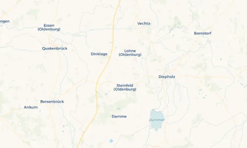 Regenradar Vorschaubild - Aktuelle Niederschläge in Mühlen (Oldenburg) und Umgebung