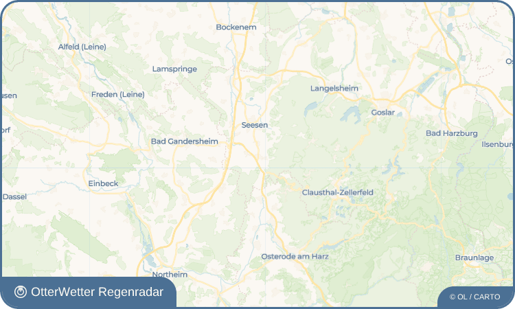 OtterWetter Regenradar-Widget Münchehof