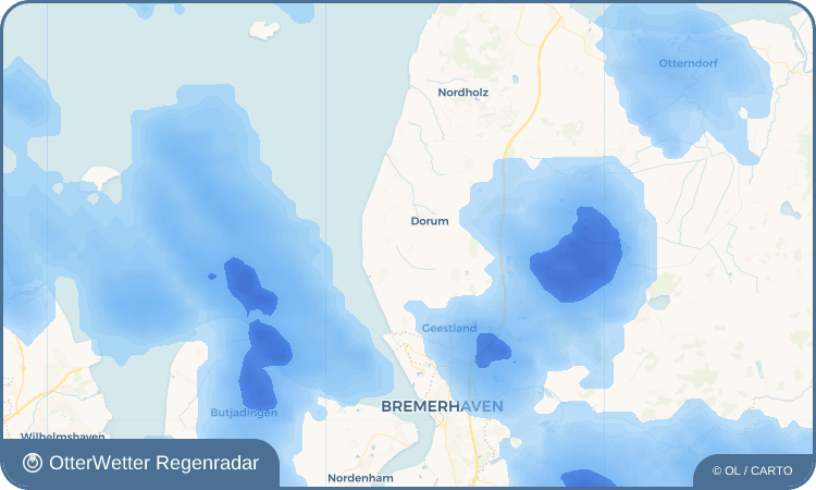 Wetter-Widget-Vorschau mit Vorhersagedaten für Mulsum