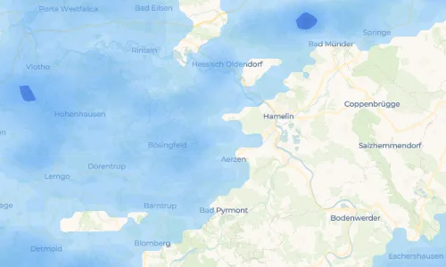 Regenradar Vorschaubild - Aktuelle Niederschläge in Multhöpen und Umgebung