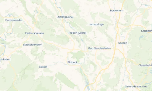 Regenradar Naensen: aktuelle Niederschläge in Naensen und Umgebung, Stand 19. Oktober 2026 um 13:45 Uhr