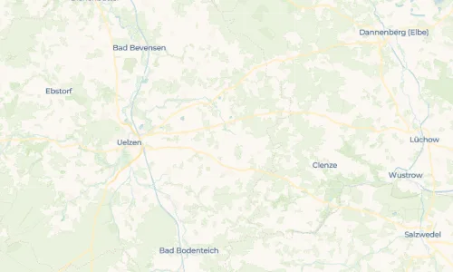 Regenradar Vorschaubild - Aktuelle Niederschläge in Nateln und Umgebung