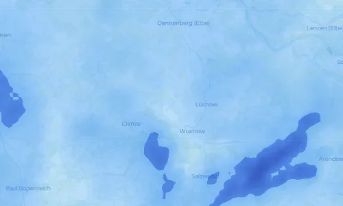 Regenradar Vorschaubild - Aktuelle Niederschläge in Naulitz und Umgebung