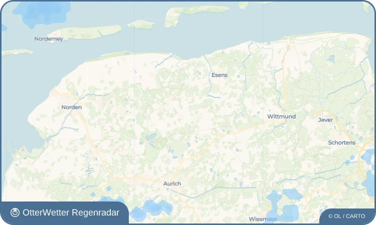 Widget-Vorschau für Negenmeerten Wetter-Widget-Vorschau mit Vorhersagedaten für Negenmeerten