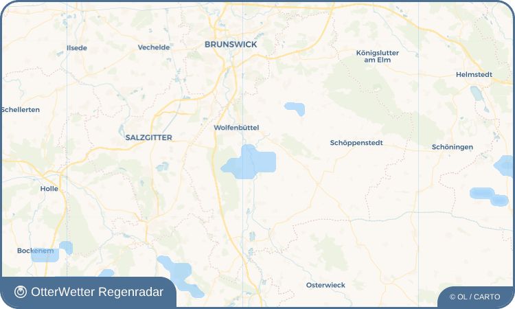 Wetter-Widget-Vorschau mit Vorhersagedaten für Neindorf