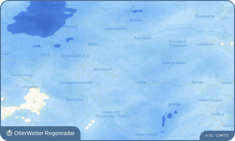OtterWetter Regenradar-Widget Nemden