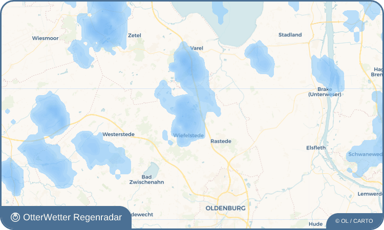 OtterWetter Regenradar-Widget Nethenerfeld
