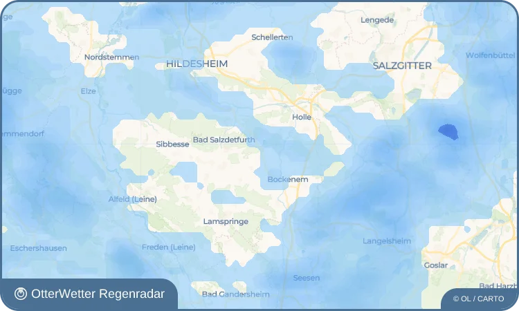 Wetter-Widget-Vorschau mit Vorhersagedaten für Nette