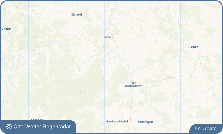 OtterWetter Regenradar-Widget Nettelkamp