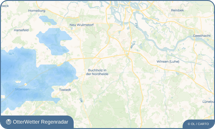 OtterWetter Regenradar-Widget Neu-Eckel