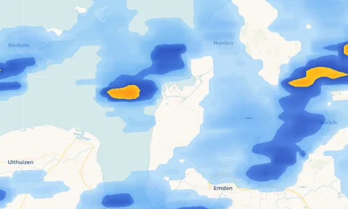 Regenradar Vorschaubild - Aktuelle Niederschläge in Neu Hauen und Umgebung
