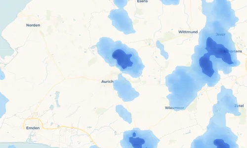 Regenradar Vorschaubild - Aktuelle Niederschläge in Neu Wallinghausen und Umgebung
