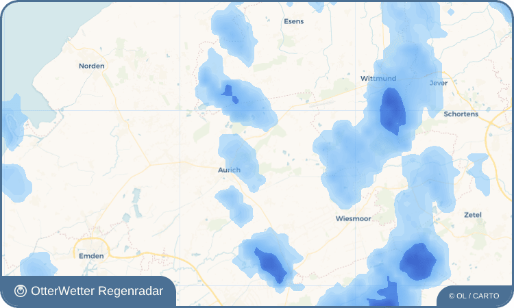 OtterWetter Regenradar-Widget Neu Wallinghausen