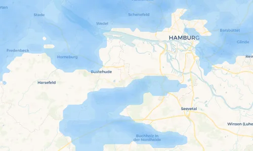 Regenradar Vorschaubild - Aktuelle Niederschläge in Neu Wulmstorf und Umgebung