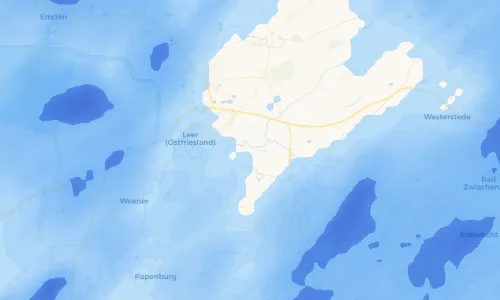Regenradar Vorschaubild - Aktuelle Niederschläge in Neuburg und Umgebung