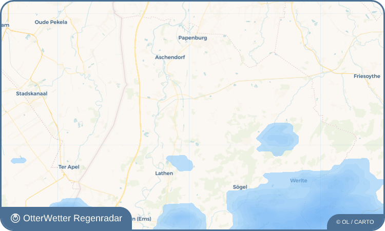 OtterWetter Regenradar-Widget Neudörpen