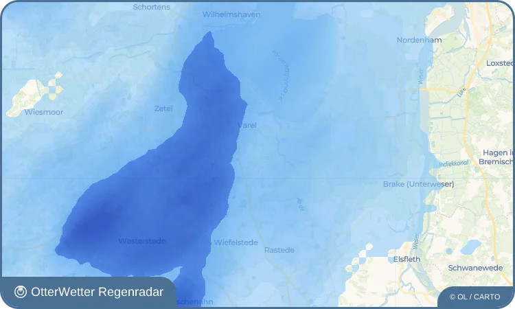 Wetter-Widget-Vorschau mit Vorhersagedaten für Neudorf