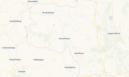 Regenradar Vorschaubild - Aktuelle Niederschläge in Neuenhaus und Umgebung