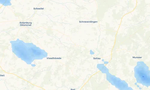 Regenradar Vorschaubild - Aktuelle Niederschläge in Neuenkirchen und Umgebung