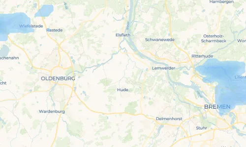 Regenradar Vorschaubild - Aktuelle Niederschläge in Neuenkoop und Umgebung