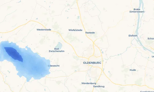 Regenradar Vorschaubild - Aktuelle Niederschläge in Neuenkruge und Umgebung