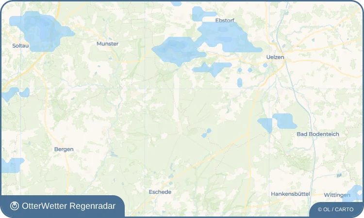Wetter-Widget-Vorschau mit Vorhersagedaten für Neuensothrieth