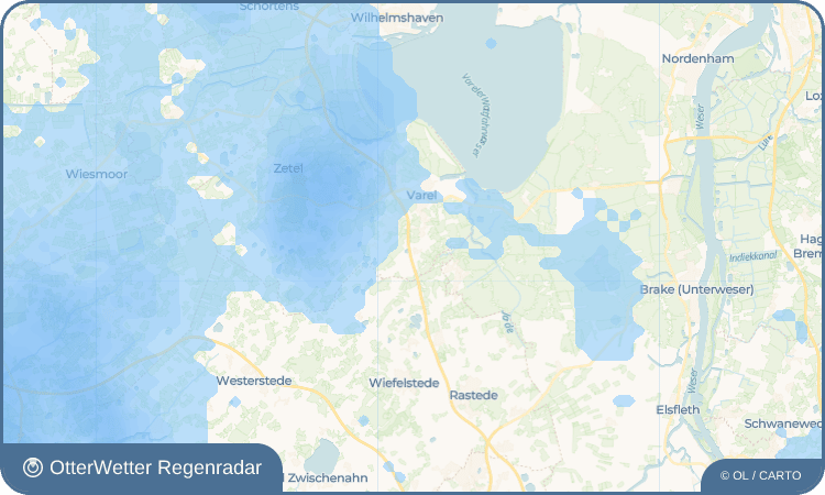 OtterWetter Regenradar-Widget Neuenwege