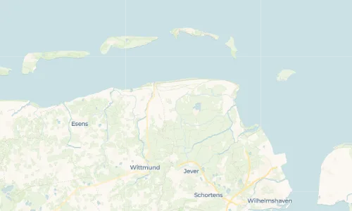 Regenradar Vorschaubild - Aktuelle Niederschläge in Neugarmssiel und Umgebung
