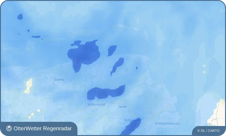 Wetter-Widget-Vorschau mit Vorhersagedaten für Neugarmssiel
