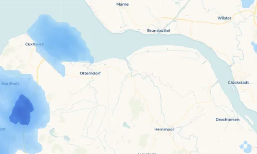 Regenradar Vorschaubild - Aktuelle Niederschläge in Neuhaus (Oste) und Umgebung